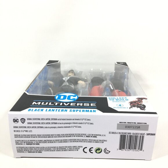 McFarlane Toys DC Multiverse Black Lantern Superman Figure & Accessories - Picture 6 of 7